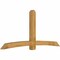 Ekena Millwork Bellingham Rough Sawn Timber Gable Bracket, Western Red Cedar, 108"W x 49"H x 6"D x 6"F, 11/12 Pitch GBW108X49X0606BEL00RWR - alternate 3